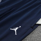 2025 PSG Royal Blue Hoody Zipper Jacket Tracksuit