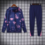 2025 PSG Royal Blue Hoody Zipper Jacket Tracksuit