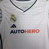 2024/25 RM Basketball Home White Fans Soccer Jersey