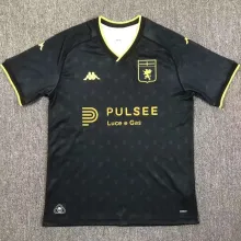 2024/25 Genoa Third Black Fans Soccer Jersey 热那亚 带胸前广告