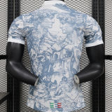 2025 Italy Grey Special Edition Player Version Soccer Jersey