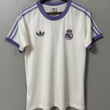 2025 RM White Retro Style Fans Training Jersey