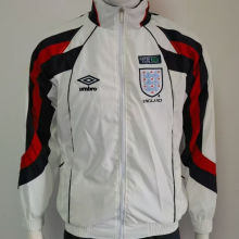 1998 England White Retro Style Windbreaker