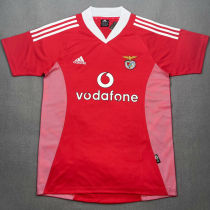 2002/03 Benfica Home Red Retro Soccer Jersey