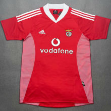 2002/03 Benfica Home Red Retro Soccer Jersey