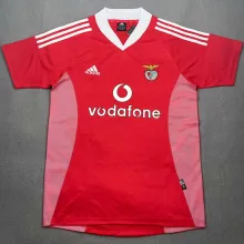 2002/03 Benfica Home Red Retro Soccer Jersey