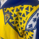 1991/92 Cadiz Home Retro Soccer Jersey 胸前带广告