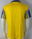 1991/92 Cadiz Home Retro Soccer Jersey 胸前带广告