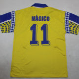 1991/92 Cadiz Home Retro Soccer Jersey 胸前带广告
