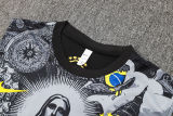 2025 Brazil Vest Training Jersey(A Set)