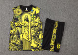 2025 Brazil Vest Training Jersey(A Set)