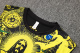 2025 Brazil Vest Training Jersey(A Set)