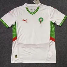 2025 Morocco Away White Fans Soccer Jersey