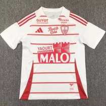 2024/25 Brestois Away White Fans Soccer Jersey