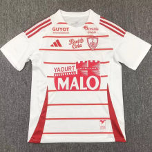 2024/25 Brestois Away White Fans Soccer Jersey