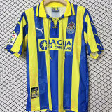 1997/98 Las Palmas Zaragoza Away Retro Soccer Jersey