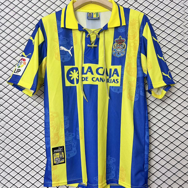 1997/98 Las Palmas Zaragoza Away Retro Soccer Jersey