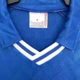 1986/87 RM Away Blue Retro Soccer Jersey