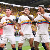 2025 Colombia 100th Anniversary Edition Fans Long Sleeve Jersey