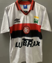 1997 Flamengo Away White Retro Soccer Jersey