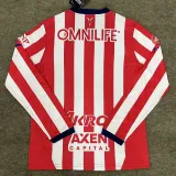 2024/25 Chivas Home Long Sleeve Fans Jersey