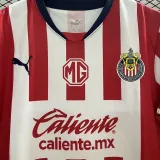 2024/25 Chivas Home Long Sleeve Fans Jersey