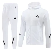 2025 NK~ White Hoody Zipper Jacket Tracksuit