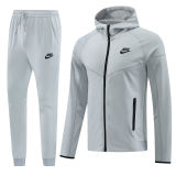 2025 NK~ Grey Hoody Zipper Jacket Tracksuit