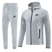 2025 NK~ Grey Hoody Zipper Jacket Tracksuit
