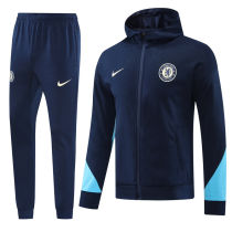 2025 CFC Sapphire Blue Hoody Zipper Jacket Tracksuit