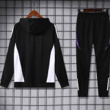 2025 RM Black Hoody Zipper Jacket Tracksuit
