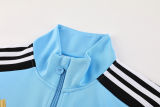 2025 AD~ Sky Blue Kids Jacket Tracksuit