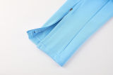 2025 AD~ Sky Blue Kids Jacket Tracksuit
