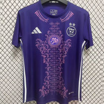2025 Algeria Special Edition Purple; Fans Soccer Jersey