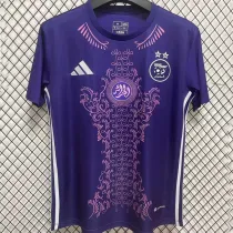 2025 Algeria Special Edition Purple; Fans Soccer Jersey