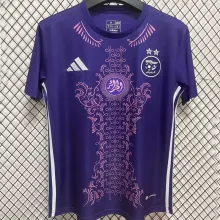 2025 Algeria Special Edition Purple; Fans Soccer Jersey