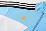 2025 AD~ Sky Blue Kids Jacket Tracksuit