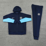 2025 CFC Sapphire Blue Hoody Zipper Jacket Tracksuit