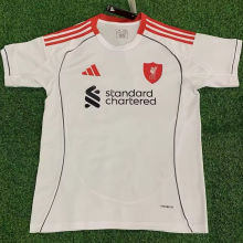 2025/26 LFC Away White Fans Soccer Jersey