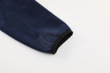 2025 PSG Sapphire Blue Hoody Zipper Jacket Tracksuit