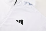 2025 NK~ White Hoody Zipper Jacket Tracksuit