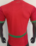 2025 Morocco Home Red Player Version Soccer Jersey