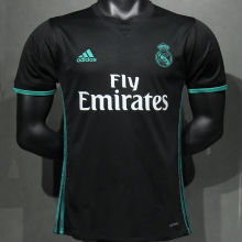 2017/18 RM Away Black Retro Player Version Soccer Jersey 球员版