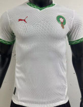 2025 Morocco Away White Player Version Soccer Jersey