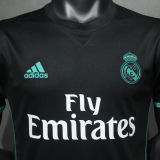 2017/18 RM Away Black Retro Player Version Soccer Jersey 球员版