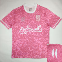 2025 FC Palestine Pink Fans Soccer Jersey 背后带11