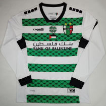 2024/25 Palestino Green White Long Sleeve Soccer Jersey