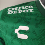 2024/25 Leon Home Green Player Version Soccer Jersey 莱昂