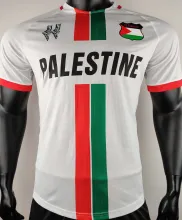 2024/25 Palestine White Player Version Soccer Jersey 英文版