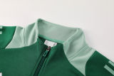2025 Ad~ Green Jacket Tracksuit